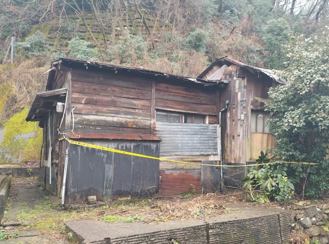 福井市の平屋解体前の様子